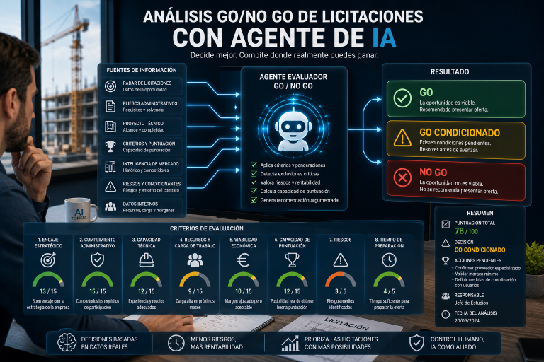 Agente de IA para realizar un análisis Go/No Go de una licitación